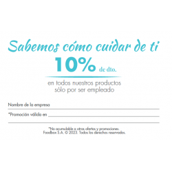 TARJETAS  FIDELIZACION 10%...
