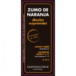 Etiqueta Zumo Castellano 33...